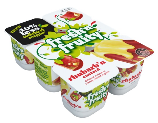 Fresh'n Fruity Rhubarb and Custard 6 pack